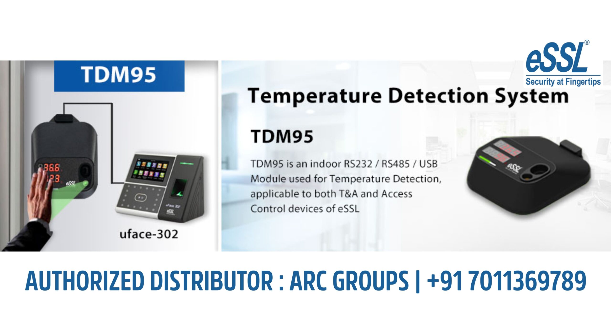 eSSL TDM95 Fast Temperature Checkup System