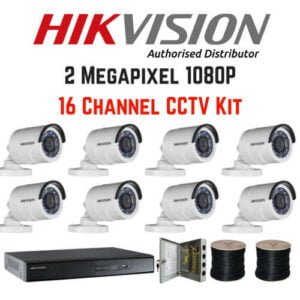 Bullet Camera Hikvision 2Mp: Elevating Security Through State-Of-The-Art Technology 2 cctv camera with installation 2