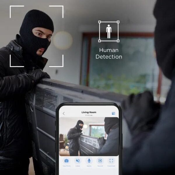Home Camera Security System human-detection