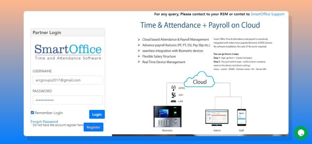 Smart Office Login Username And Password- #1 Best Software For Businesses 3 smart office biometric software download
