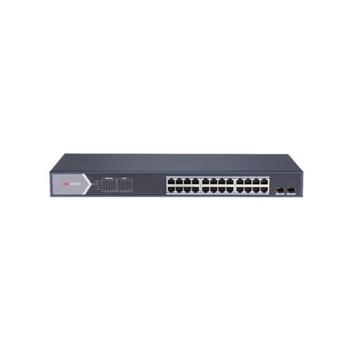 Hikvision Ds-3E0526P-E 24-Port Gigabit Unmanaged Poe Switch 1 hikvision ds-3e0526p-e 24-port