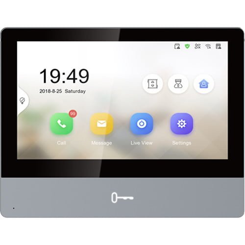 touchscreen intercom ds-kh8350-wte1 | hikvision