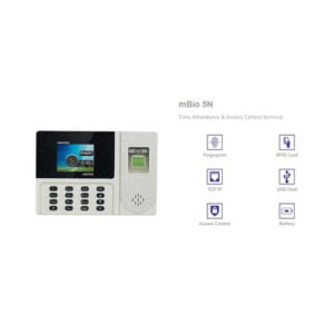 Time Attendance System Hardware Mantra mBio 5N