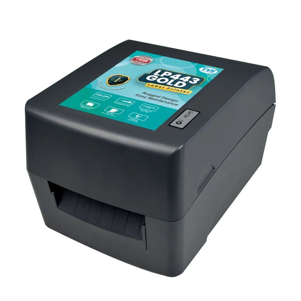 Label Printer Lp 443 Gold Desktop | Tvs 1 label printer