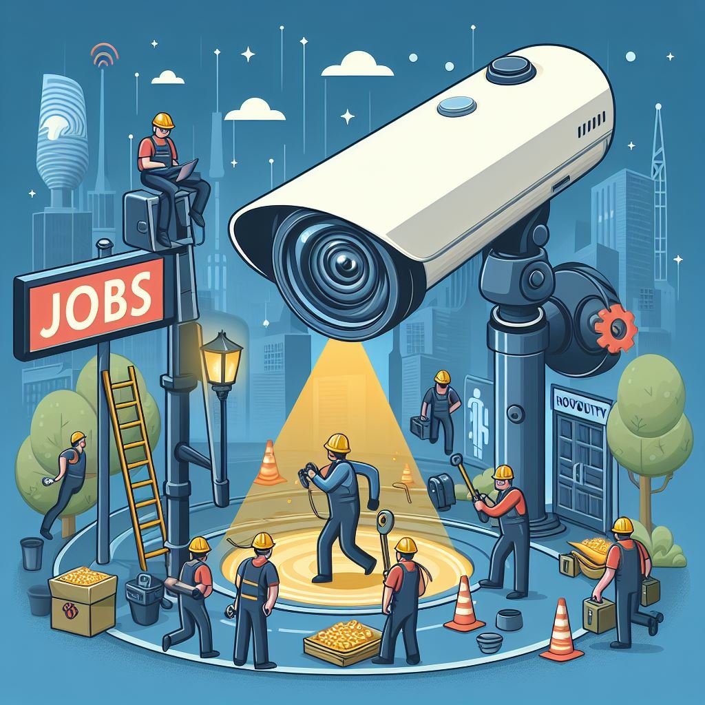 cctv camera job salary
