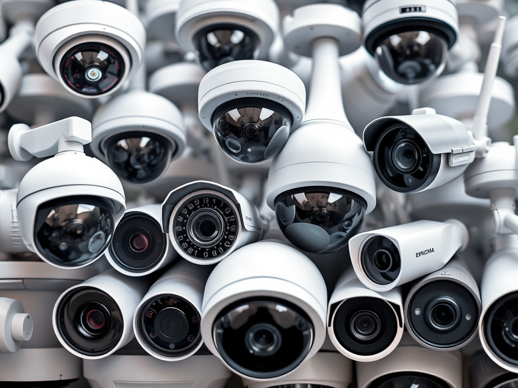 cctv all types of camera real pic analog digital wireless