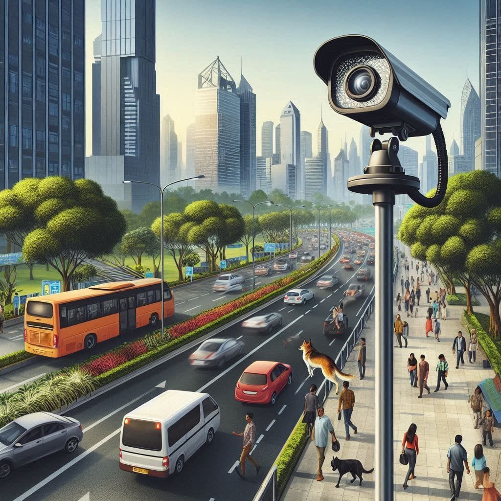 cctv camera ki nigrani me hai
