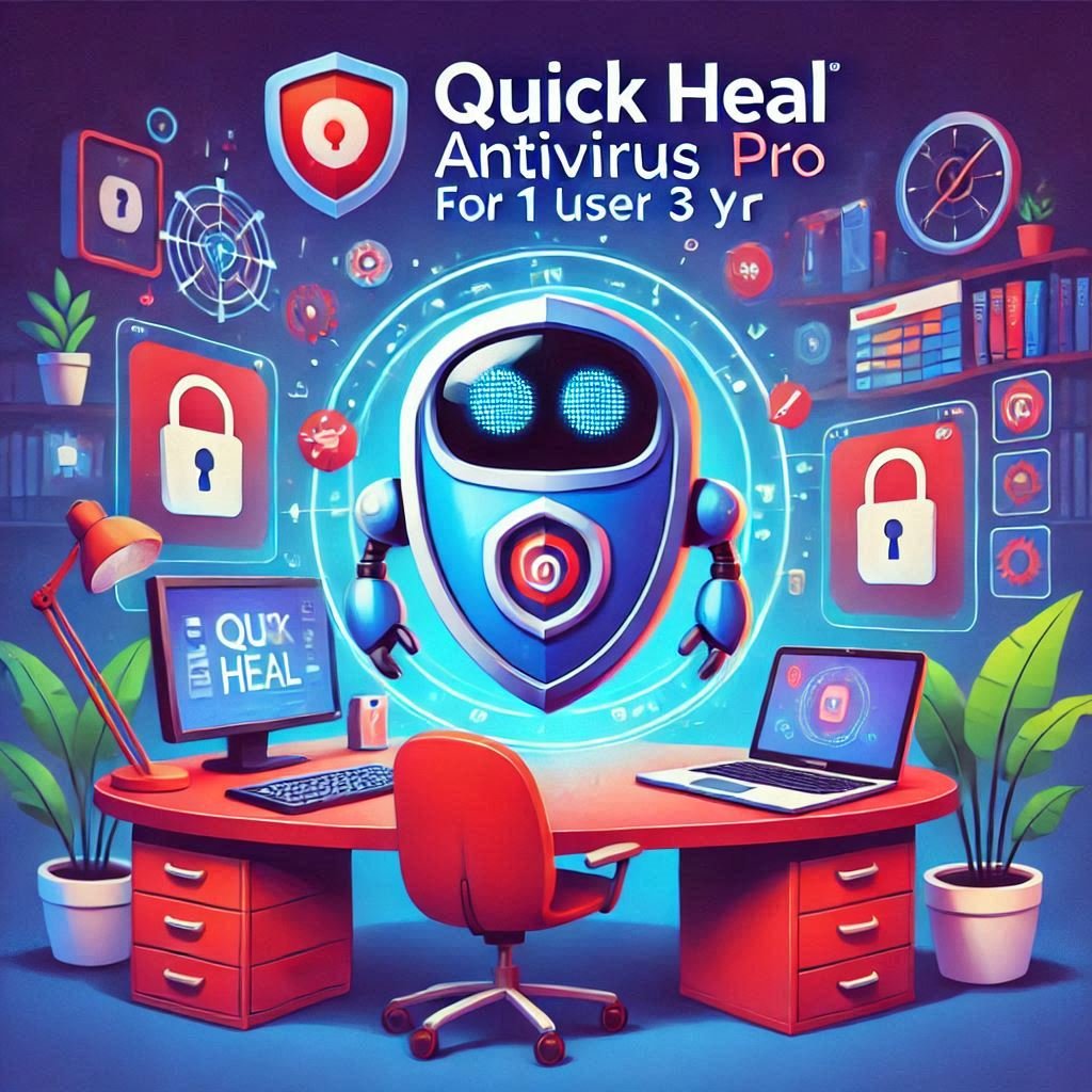 Quick Heal Antivirus Buy Pro For 1 User (3Yr) 1 quick heal antivirus buy pro for 1 user (3yr)