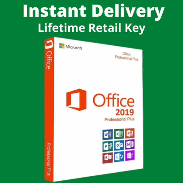 Get Microsoft Office 2019 Professional Plus With Instant Digital