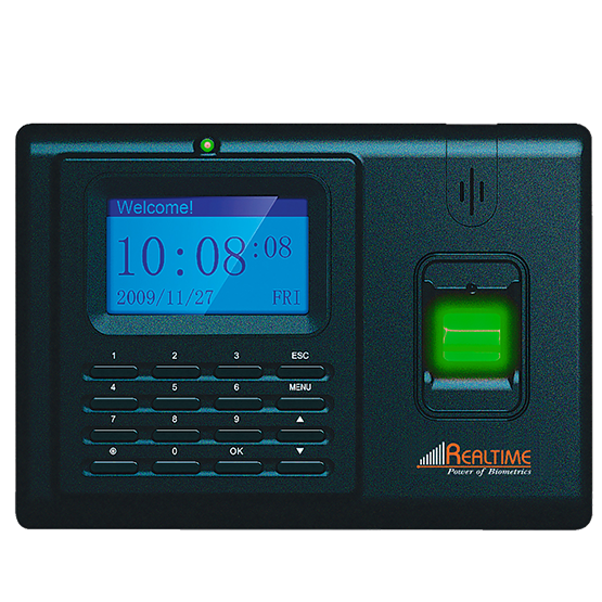 Realtime Biometric T6 Monochrome Display With Best Industrial Grade Fingerprint Sensor Attendance &Amp; Access Control Machine 1 realtime biometric t6