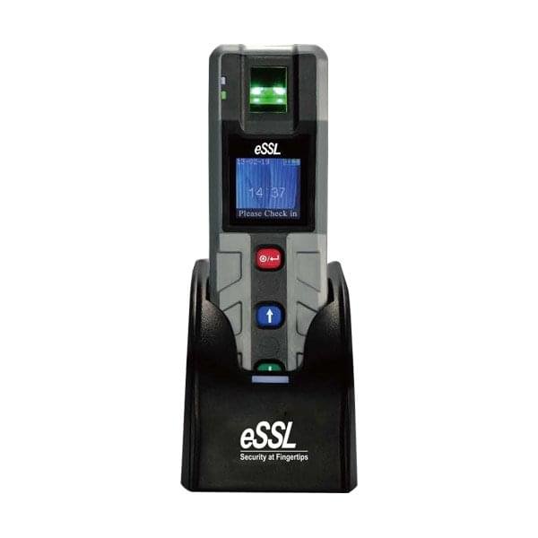 portable biometric attendance machine pt 100 essl