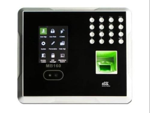 attendance system face recognition mb160 | essl