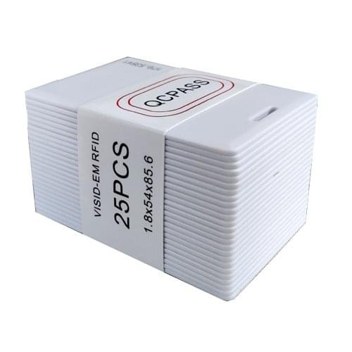 access card door rfid lf 125 khz proximity cards thick set of 25